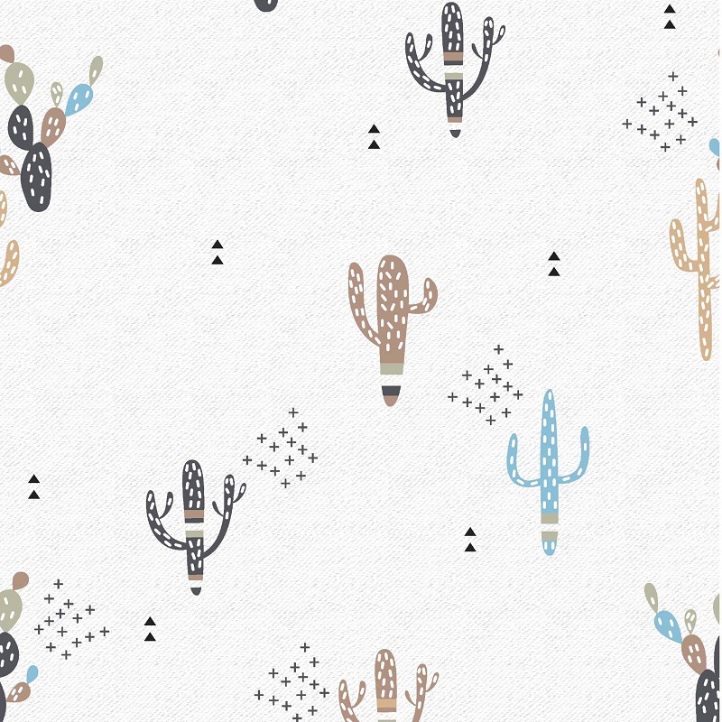 Edredón Ajustable Cama Infantil Cactus