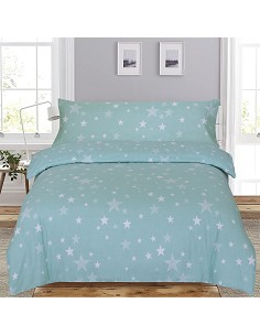 Funda Nórdica de Franela Invierno 100% Algodón Stars 2