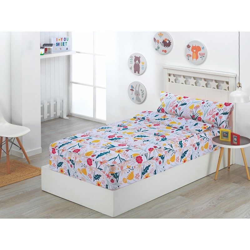 Saco Nórdico con Cremallera Ajustable Cama Infantil 90 y Cama 105 Florenzia