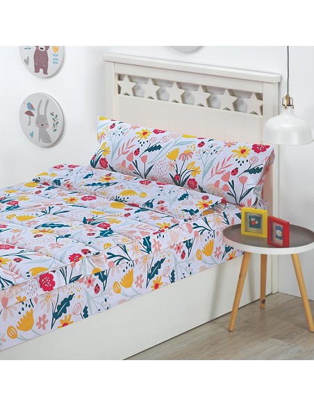 Saco Nórdico con Cremallera Ajustable Cama Infantil 90 y Cama 105 Florenzia