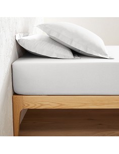 Sabana Bajera Barata de Microfibra Blanca 2