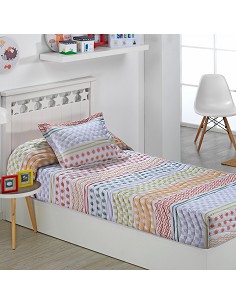 Colcha Bouti Ajustable Cama Nido Infantil y Juvenil de Verano Marsella