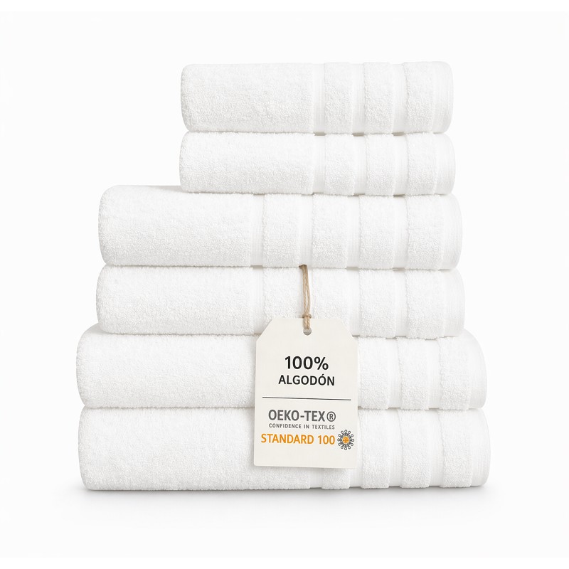 Toalla de Baño Premium 100% Algodón de 550 gr Modelo Aitana