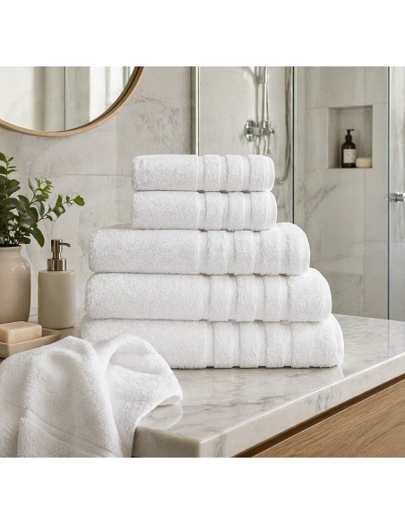 Toalla de Baño Premium 100% Algodón de 550 gr Modelo Aitana