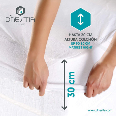 Protector de Colchón Impermeable y Transpirable 100% Algodón Irati