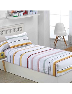 Edredon Ajustable Relleno 350gr Tejido Algodón y Poliester Modelo Xabia