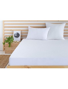 Protector de Colchon Impermeable 100% Algodón - Laterales Elásticos, Certificado OEKO-TEX