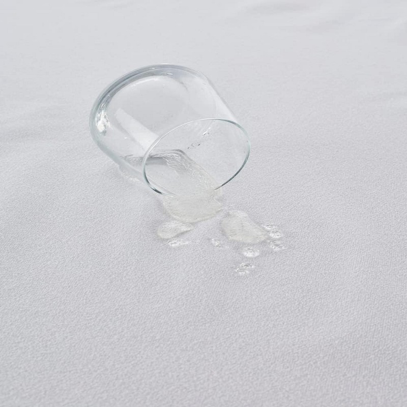 Protector de Colchon Impermeable - Tejido Premium 100% Algodón - Laterales Elásticos - OEKO-TEX