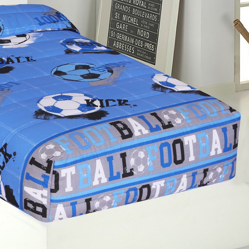 Comprar Edredón Ajustable Cama Infantil Fútbol Quick