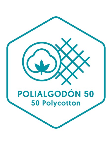 Juego de Sábanas Infantil y Juvenil Algodón y Poliéster 50/50 Diseño Estrellas Agua