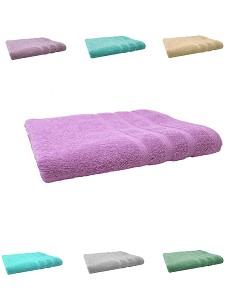 Toalla de Baño de Algodón Cardado 500 Gr Esponjoso y Suave Dulce