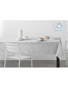 Mantel Antimanchas Gris Mandala de Dhestia 2