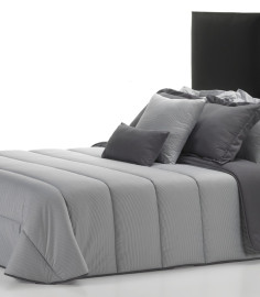Edredón Nórdico Stripe Gris de Belnou