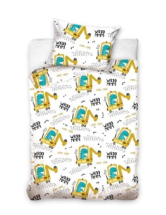 Funda Nórdica Cuna de Algodón Dinos Work 2