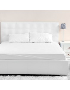 Juego de Sábanas Blancas Hotel 100% Algodón Natural 2