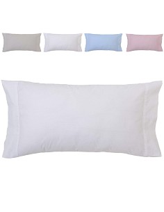 Funda de Almohada de Bocas Abiertas 100% Algodón Hotel