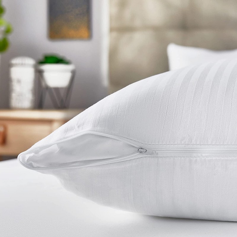 Funda Protectora Almohada Cutí Hotel 100% Algodón con Cremallera