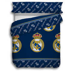 Funda Nórdica Real Madrid Licencia Oficial Cama 90 y Cama 105 Azul