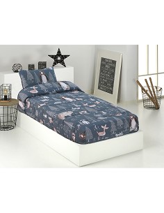 Edredón Ajustable Infantil Cama 90 y Cama 105 Niños Forest 2
