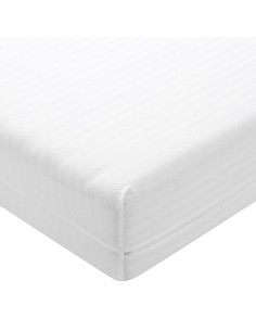 Funda de Colchón Rayas Cutí Raso Labrado Polialgodón 2