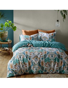 Funda Nórdica Étnica Multicolor 100% Algodón Carnival 2