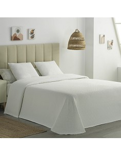 Colcha Piqué Jacquard Hotel Diseño Geométrico Beta 2