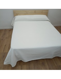 Colcha Piqué Jacquard Hotel Diseño Rombos Alfa 2